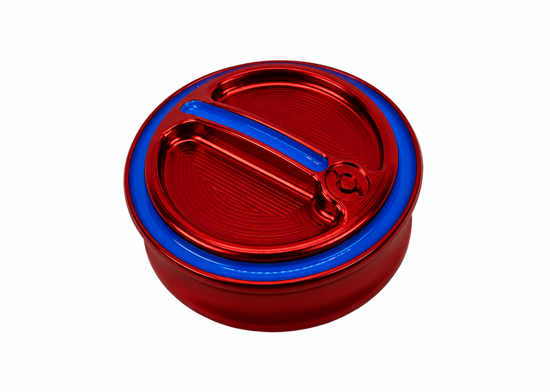 Tank Cap 1O1 Factory Red | Vespa ET2/ET4/LX/LXV/S/Primavera/Sprint/946/GTS/GTS Super/GTV/GT 60/GT/GT L 50-300cc 2T/4T 1O1 Factory  Falan Parts