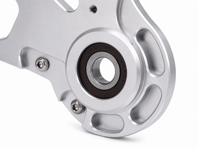 CNC Swing Arm TR Factory Silver | Vespa GTS/GTS Super/GTV/GT 60/GT L 125-310cc TR Factory  Falan Parts