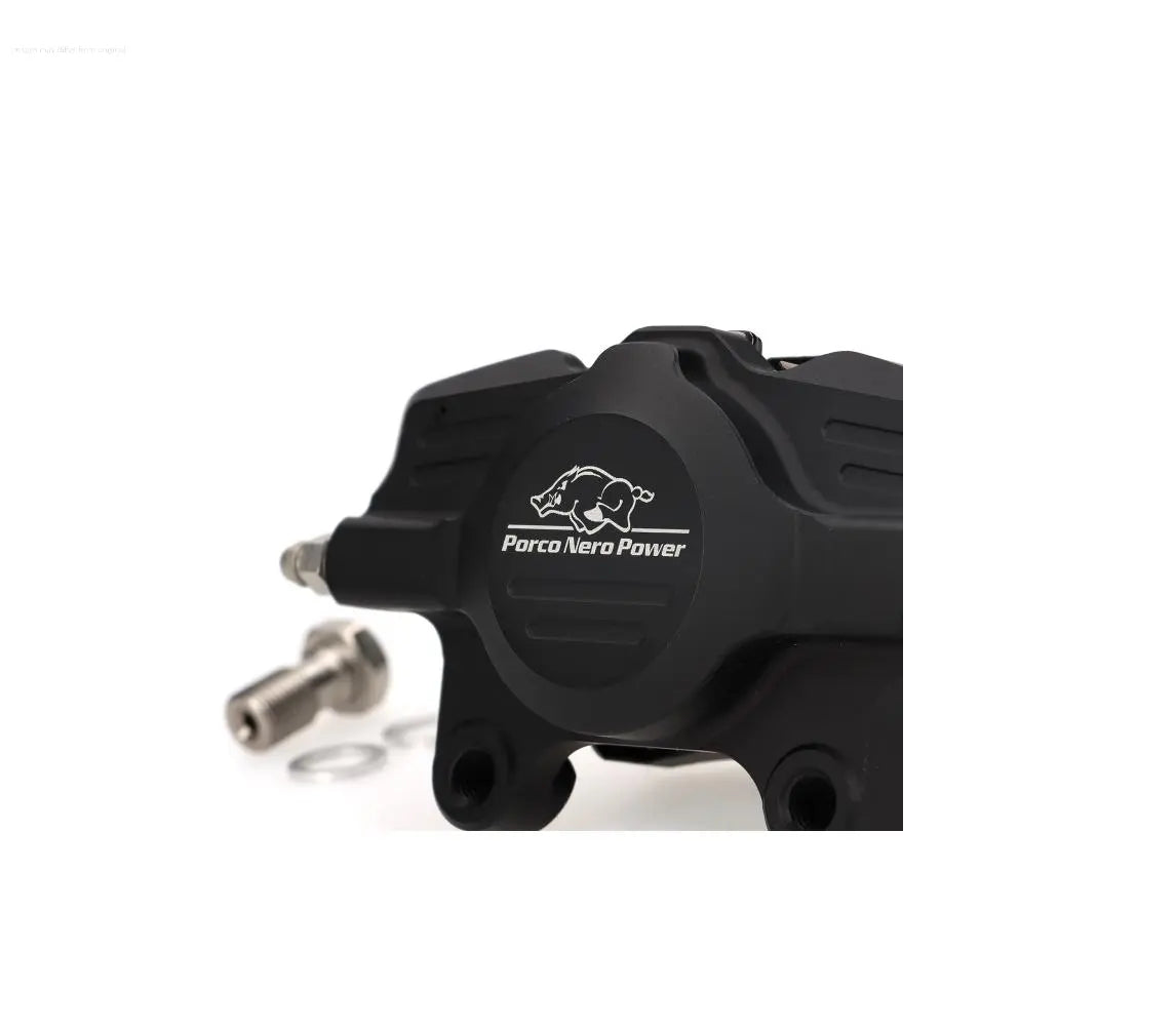 Brake Calliper PORCO NERO POWER 2.0 Matt Black | Vespa GTS/GTS Super/ GTV/GT 60/GT/ GT L/946 125-300cc PORCO NERO POWER  Falan Parts