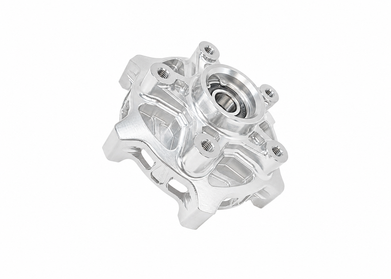 Wheel Hub JS Manuf Front Silver | Vespa GTS/GTS Super 300-310cc (2023-) JS Manuf  Falan Parts