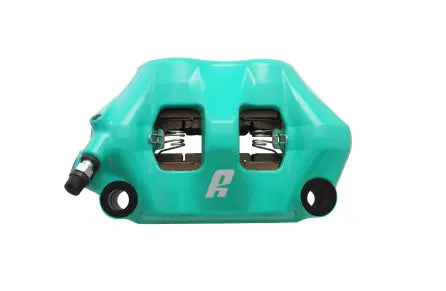 Accossato Caliper Monoblock 100mm Acqua Green  | Vespa Sprint/ Primavera/ GTS Models 50-310cc Accossato  Falan Parts