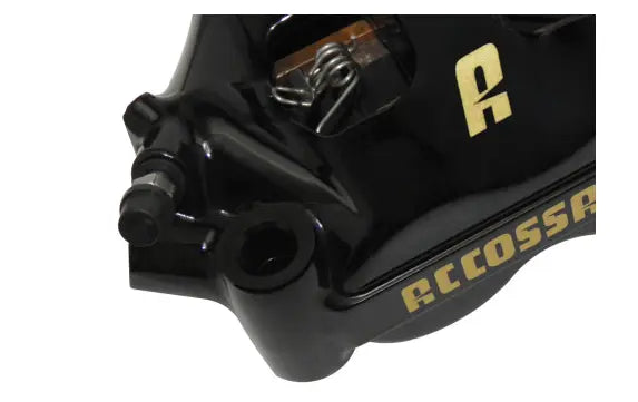 Accossato Caliper Monoblock 100mm Black | Vespa Sprint/ Primavera/ GTS Models 50-310cc Brembo  Falan Parts