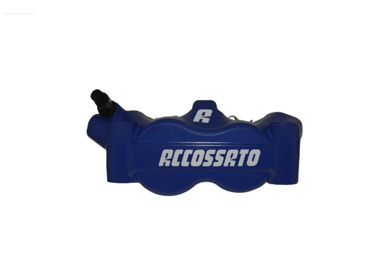 Accossato Caliper Monoblock 100mm Gloss Blue | Vespa Sprint/ Primavera/ GTS Models 50-310cc Accossato  Falan Parts
