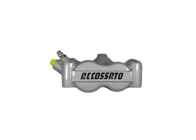 Accossato Caliper Monoblock 100mm Silver | Vespa Sprint/ Primavera/ GTS Models 50-310cc Accossato  Falan Parts