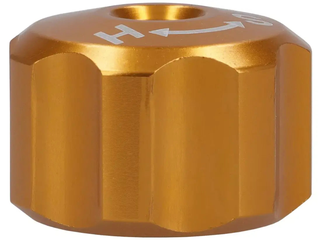 Adjustment Wheel Damping BGM PRO-Series Gold | For Shock Absorbers Of The BGM PRO R12, BGM PRO SC / R12, BGM PRO SC / F16 Series BGM  Falan Parts