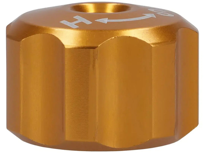 Adjustment Wheel Damping BGM PRO-Series Gold | For Shock Absorbers Of The BGM PRO R12, BGM PRO SC / R12, BGM PRO SC / F16 Series BGM  Falan Parts