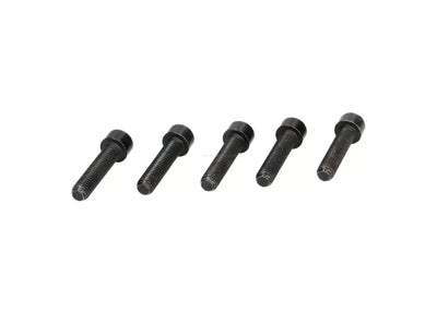 Allen screw kit (5 pcs) -DIN 912- M8 x 40 (8.8 stiffness) Black Coated For wheel rim | Vespa S/LX/946/Sprint/ Primavera/GT/ GTV/GTS 125-300cc BGM  Falan Parts