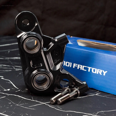 Axle Seating 1O1 Factory Black 100mm Monoblock | Vespa GTS/GTS Super 125/-300cc (`23-) 1O1 Factory  Falan Parts