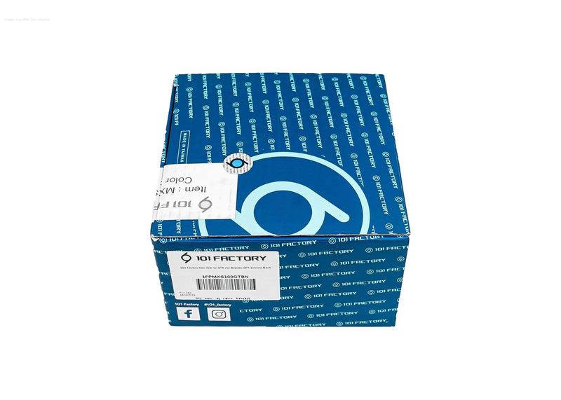 Axle Seating 1O1 Factory Black 100mm Monoblock | Vespa GTS/GTS Super/GTV/GT60/GT/GT L 125-300cc ('03-'13/'17-) 1O1 Factory  Falan Parts