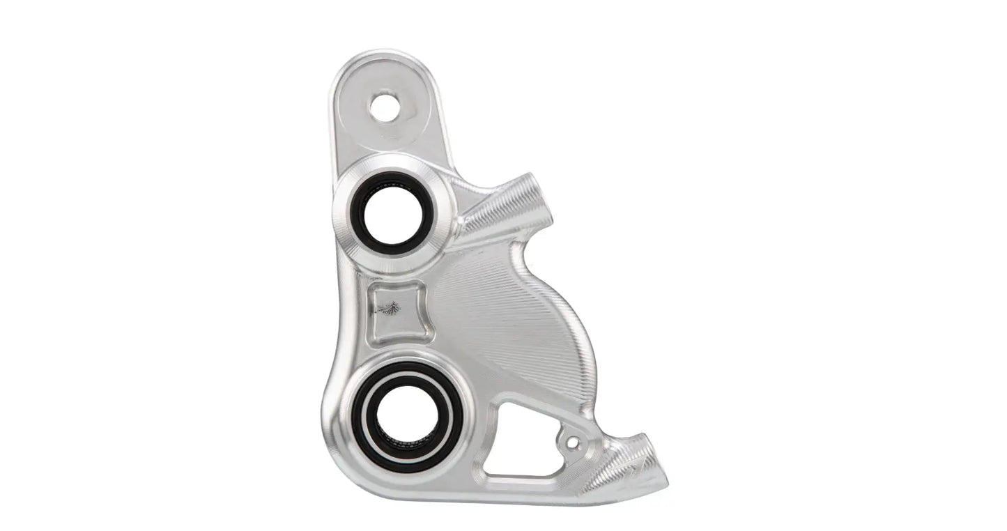 Axle Seating ZELIONI Silver 100mm Monoblock | Vespa GTS/GTS Super 125-300cc (2023-) Zelioni  Falan Parts