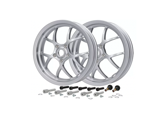 Rim Set BGM PRO SPORT 3.00-13" Silver | Vespa GTS/GTV/GT/GT L 125-310cc BGM  Falan Parts