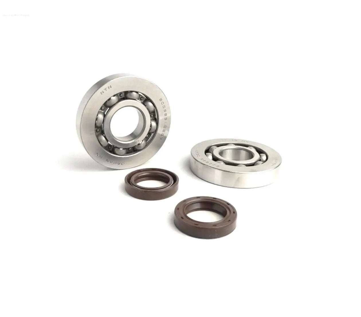 Bearing Crankshaft 20x52x12 Mm For GILERA/ PIAGGIO 50ccm 2T AC/ LC 2 Pieces Incl Oil Seals 18x28x7 19x30x7