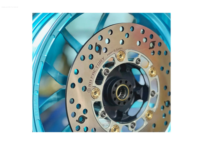 Brake Disc 1O1 Factory SSR 6 H Floating | Vespa GTS/GTS Super/GTV/GT 60/GT/GT L 125-300ccm 1O1 Factory  Falan Parts