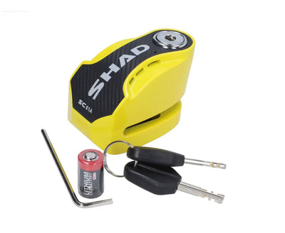 Brake Disc Lock Yellow SHAD With Alarm SHAD  Falan Parts