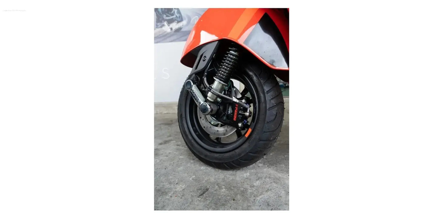 Brake Kit FRANDO RADIAL Black Front | Vespa GTS/GTS Super 125-300cc (2023-) FRANDO  Falan Parts