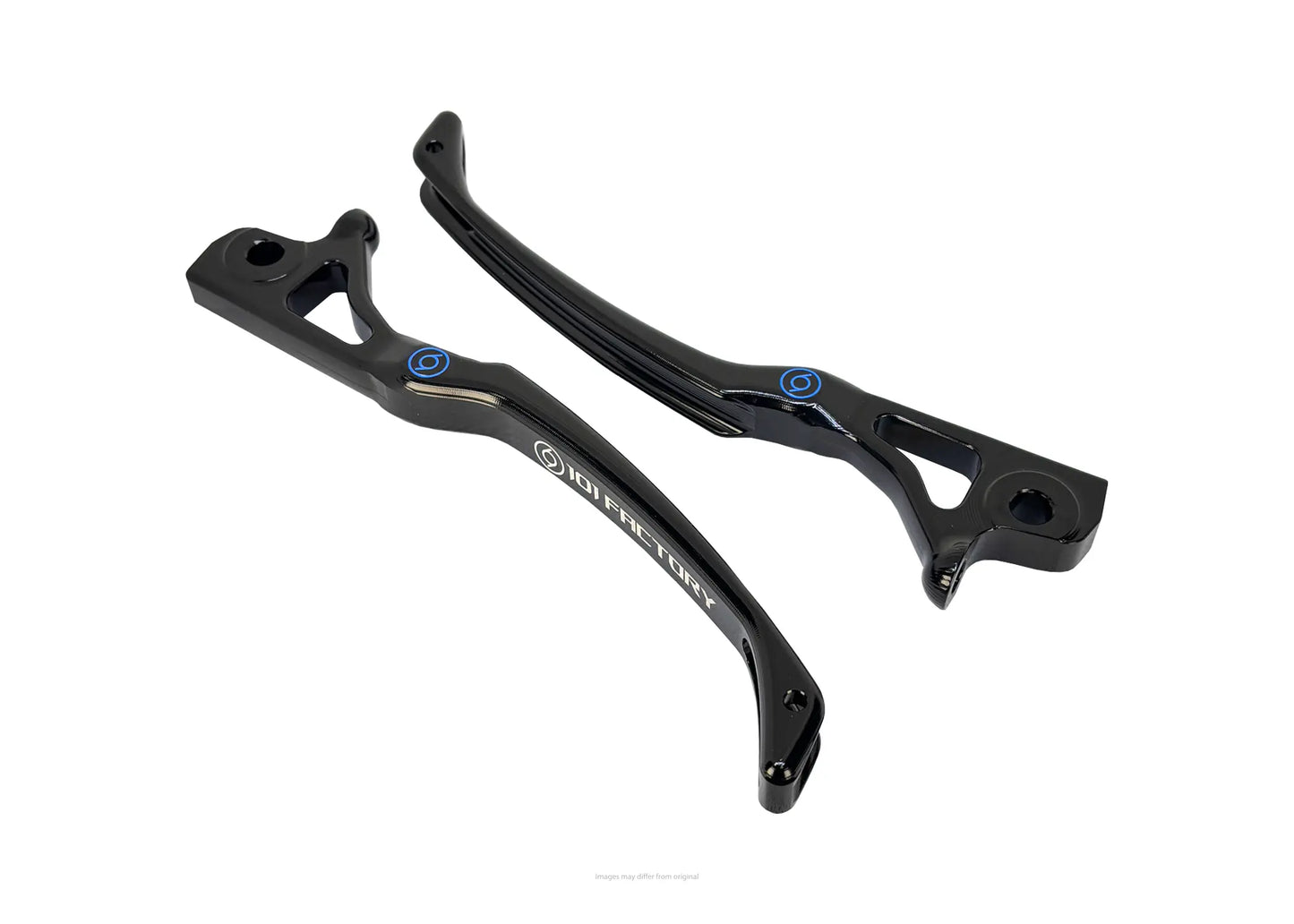 Brake Lever Set CNC 1O1 Factory Black | Vespa GTS/GTS Super 125/300/310cc (2023-) 1O1 Factory  Falan Parts