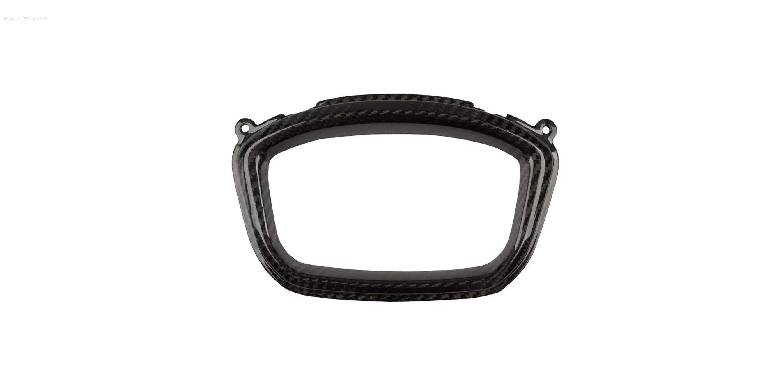 Carbon Fiber Speedometer Gauge Bezel Ring Set For Smart Fortwo 451 2011-2015 – 2PCS, Self-Adhesive, Scratch-Resistant