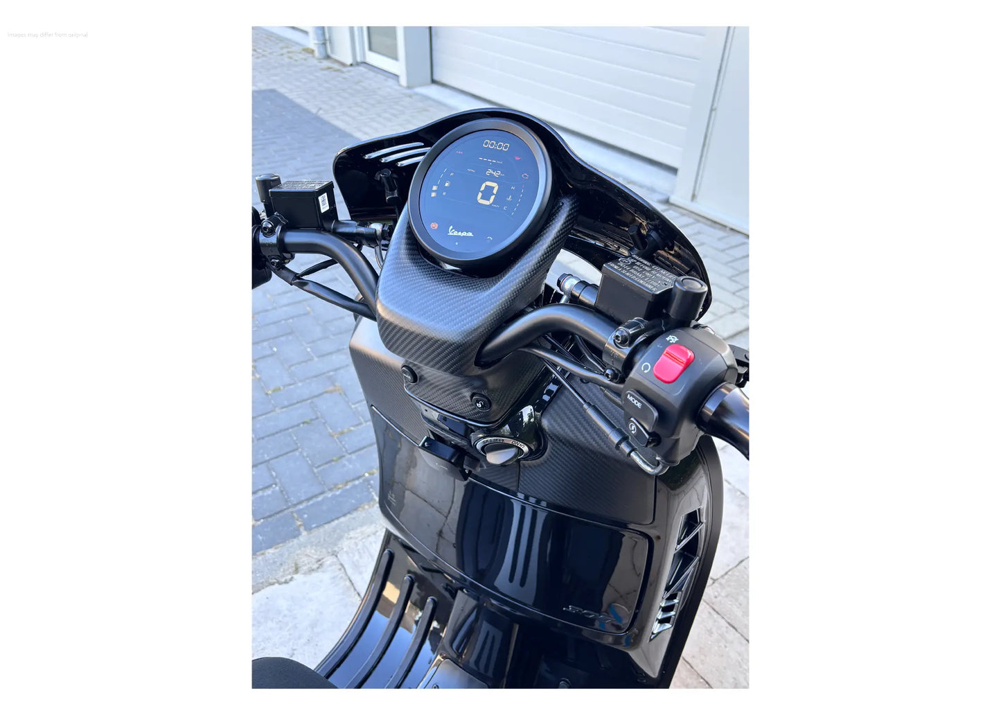 Carbon Fiber Glovebox Door Trim Set FP Parts Matte | Vespa GTS/GTS Super/GTV/GT 60/GT/GT L 125-300cc Falan Parts  Falan Parts