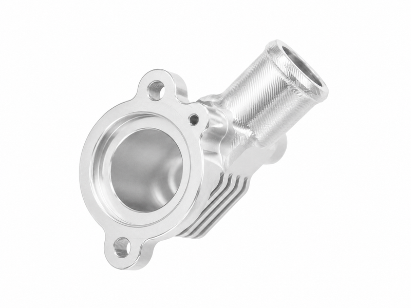 Radiator Hose Connection Cover JS Manuf CNC | Vespa GTS 300cc JS Manuf  Falan Parts