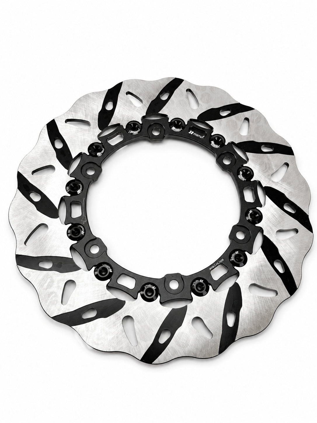 Brake Disc JS Manuf Black | Vespa GTS/GTS Super/GTV/GT 60/GT/GT L 125-310cc JS Manuf  Falan Parts