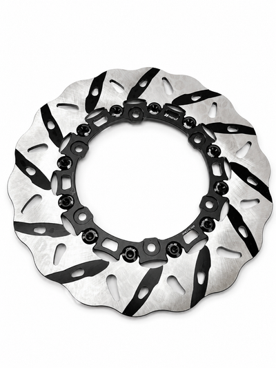 Brake Disc JS Manuf Black | Vespa GTS/GTS Super/GTV/GT 60/GT/GT L 125-310cc JS Manuf  Falan Parts