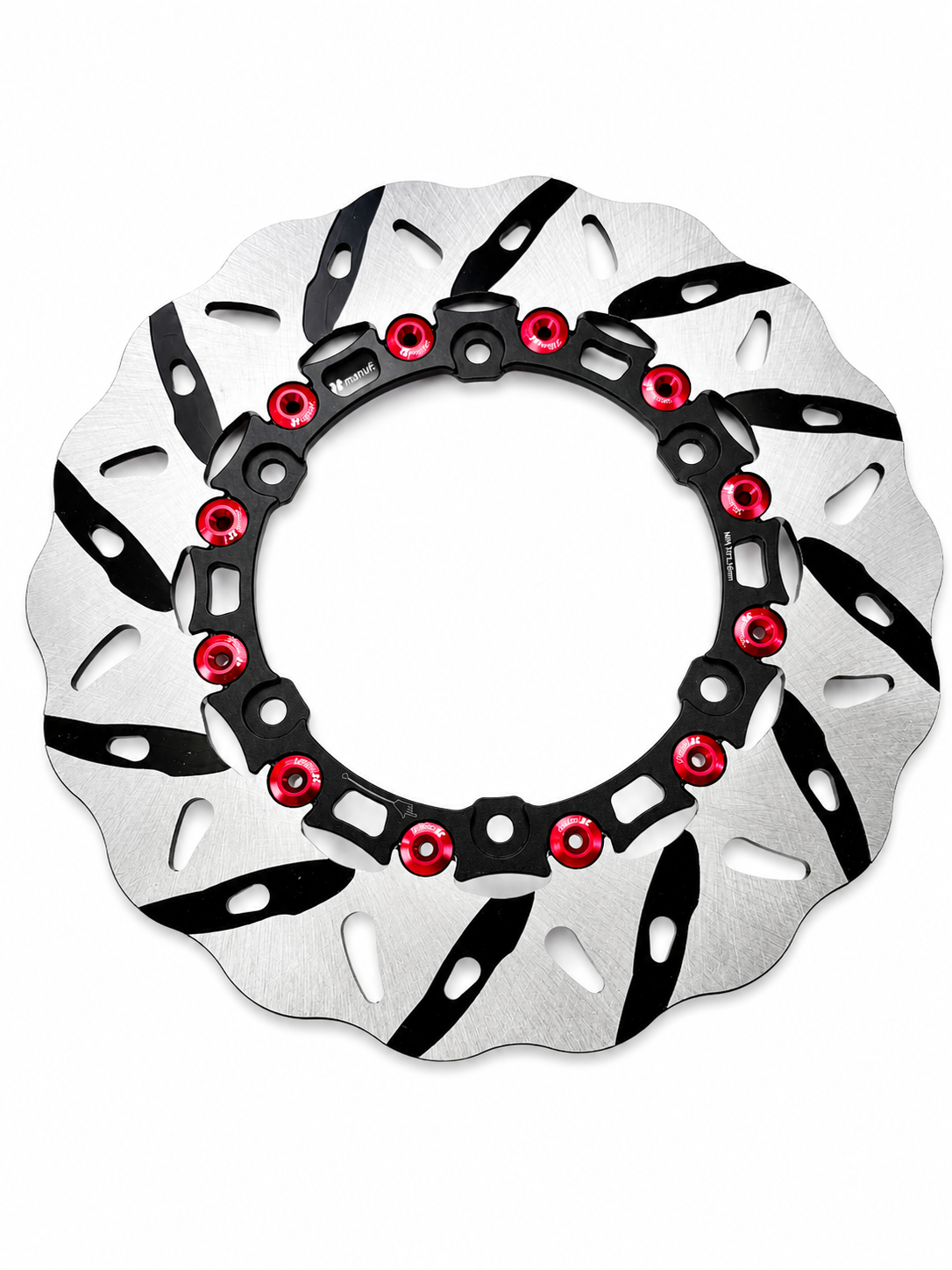 Brake Disc JS Manuf Red | Vespa GTS/GTS Super/GTV/GT 60/GT/GT L 125-310cc JS Manuf  Falan Parts