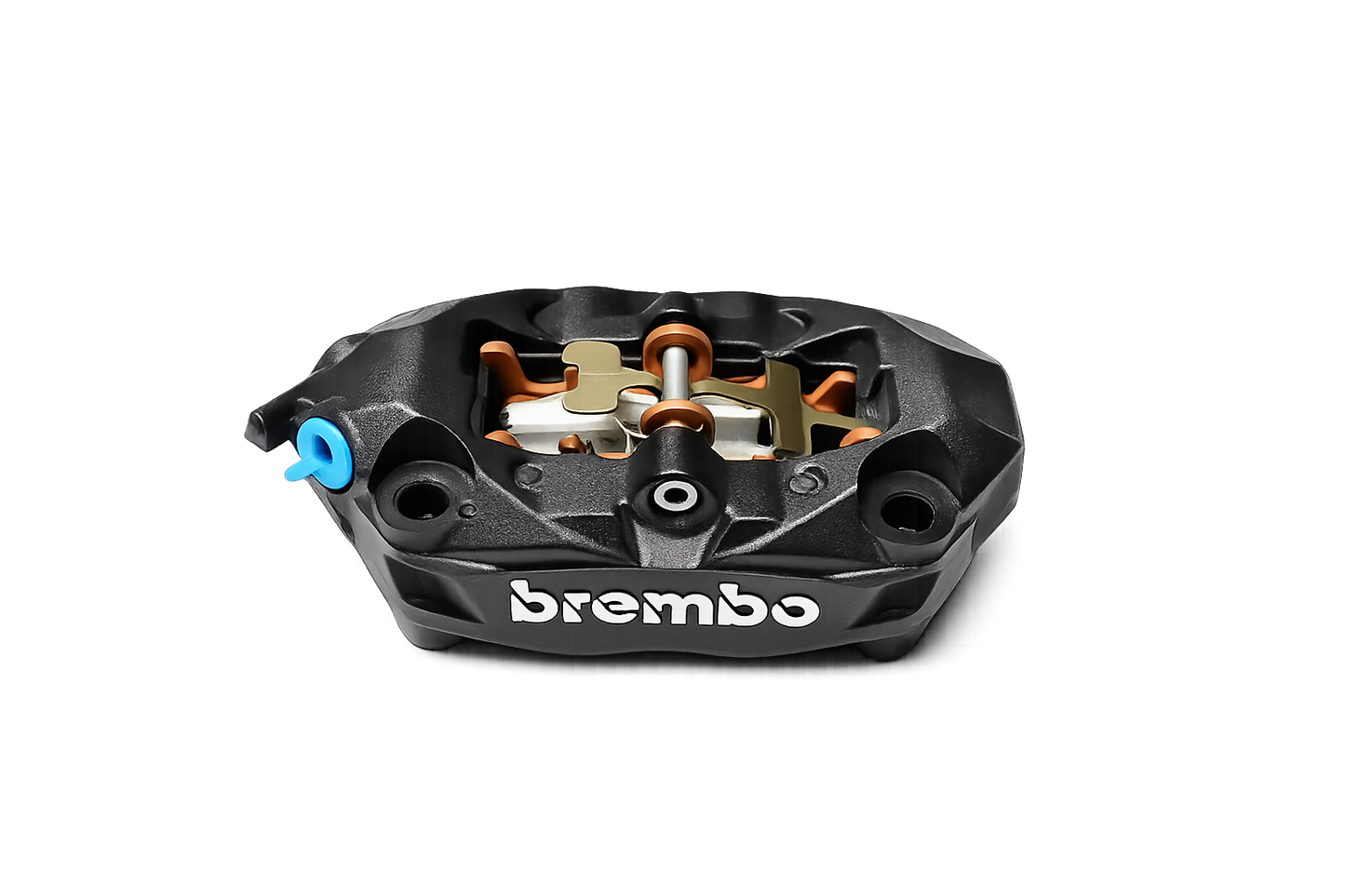 Brembo Caliper M4 Monoblock 100mm Black | Vespa Sprint/ Primavera/ GTS Models 50-300cc Brembo  Falan Parts