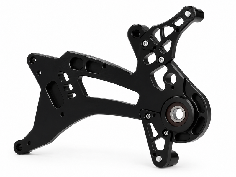 CNC Swing Arm TR Factory Black | Vespa GTS/GTS Super/GTV/GT 60/GT L 125-310cc TR Factory  Falan Parts