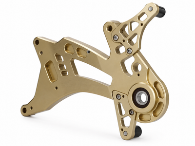 CNC Swing Arm TR Factory Gold | Vespa GTS/GTS Super/GTV/GT 60/GT L 125-310cc TR Factory  Falan Parts