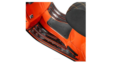 Checker Floor Plates SIP Cover Footwell Aera / Footboards Black | Vespa GTS/GTS Super/GTV/GT 60 125-300cc sip  Falan Parts