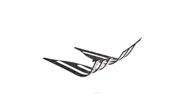 Checker Floor Plates SIP Cover Footwell Aera / Footboards Black | Vespa GTS/GTS Super/GTV/GT 60 125-300cc sip  Falan Parts