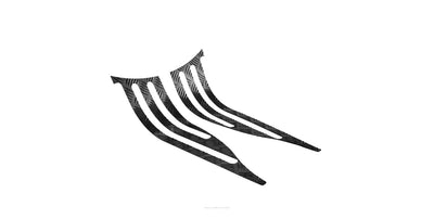 Checker Floor Plates SIP Cover Footwell Aera / Footboards Black | Vespa GTS/GTS Super/GTV/GT 60 125-300cc sip  Falan Parts