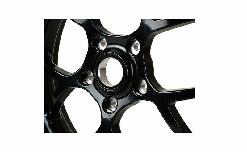 Complete Wheel Set (front+rear incl. mounting kit) BGM PRO SPORT 13-inch Gloss Black | DUNLOP ScootSmart 130+140/60-13 | Vespa GTS, GTS Super, GTV, Sei Giorni, GT 60, GT, GT L 125-300cc BGM  Falan Parts