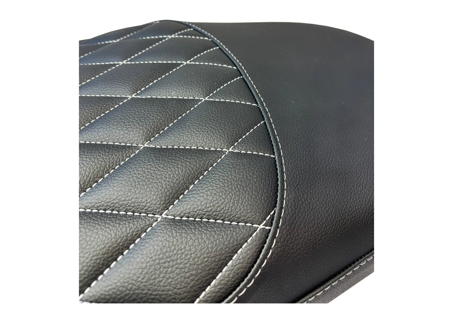 Custom Seat Black Diamond Stitch | Vespa GTS 300cc ('14-) FP Parts  Falan Parts