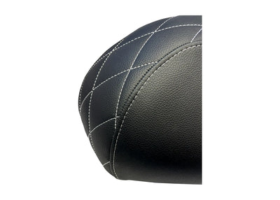 Custom Seat Black Diamond Stitch | Vespa GTS 300cc ('14-) FP Parts  Falan Parts