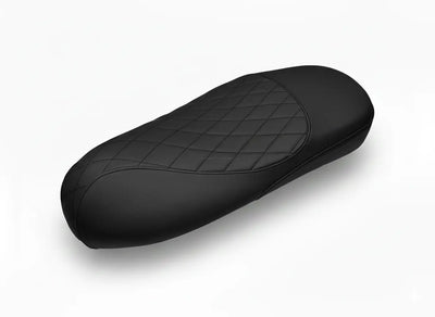 Custom Seat Black Diamond Stitch | Vespa GTS 300cc ('14-) FP Parts  Falan Parts