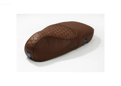 Custom Seat Deluxe Audi RS Brown | Vespa Sprint/ Primavera 50-150cc Falan Parts  Falan Parts