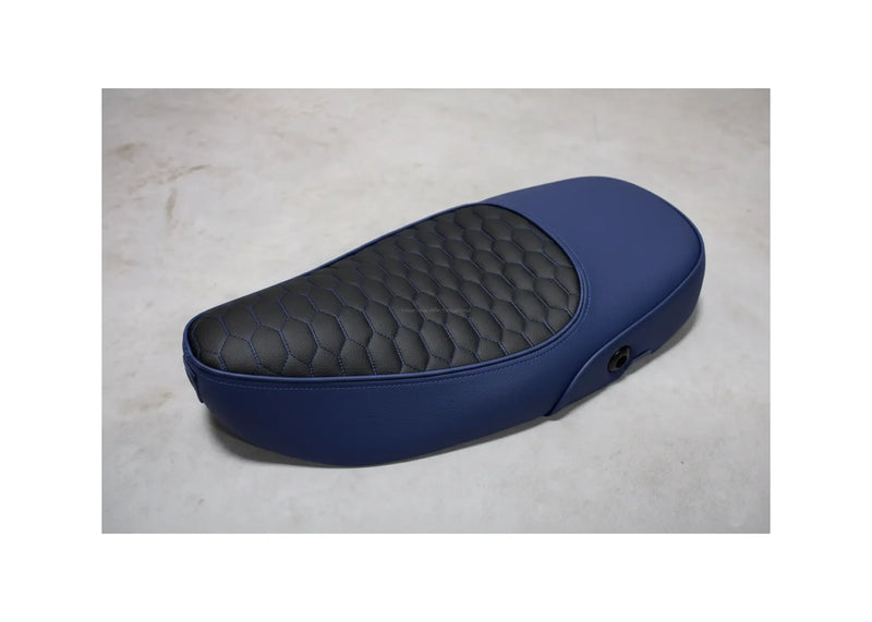 Custom Seat Deluxe Le Mans Blue | Vespa Vespa S/LX/LXV/ ET2-4 50-150cc FP Parts  Falan Parts