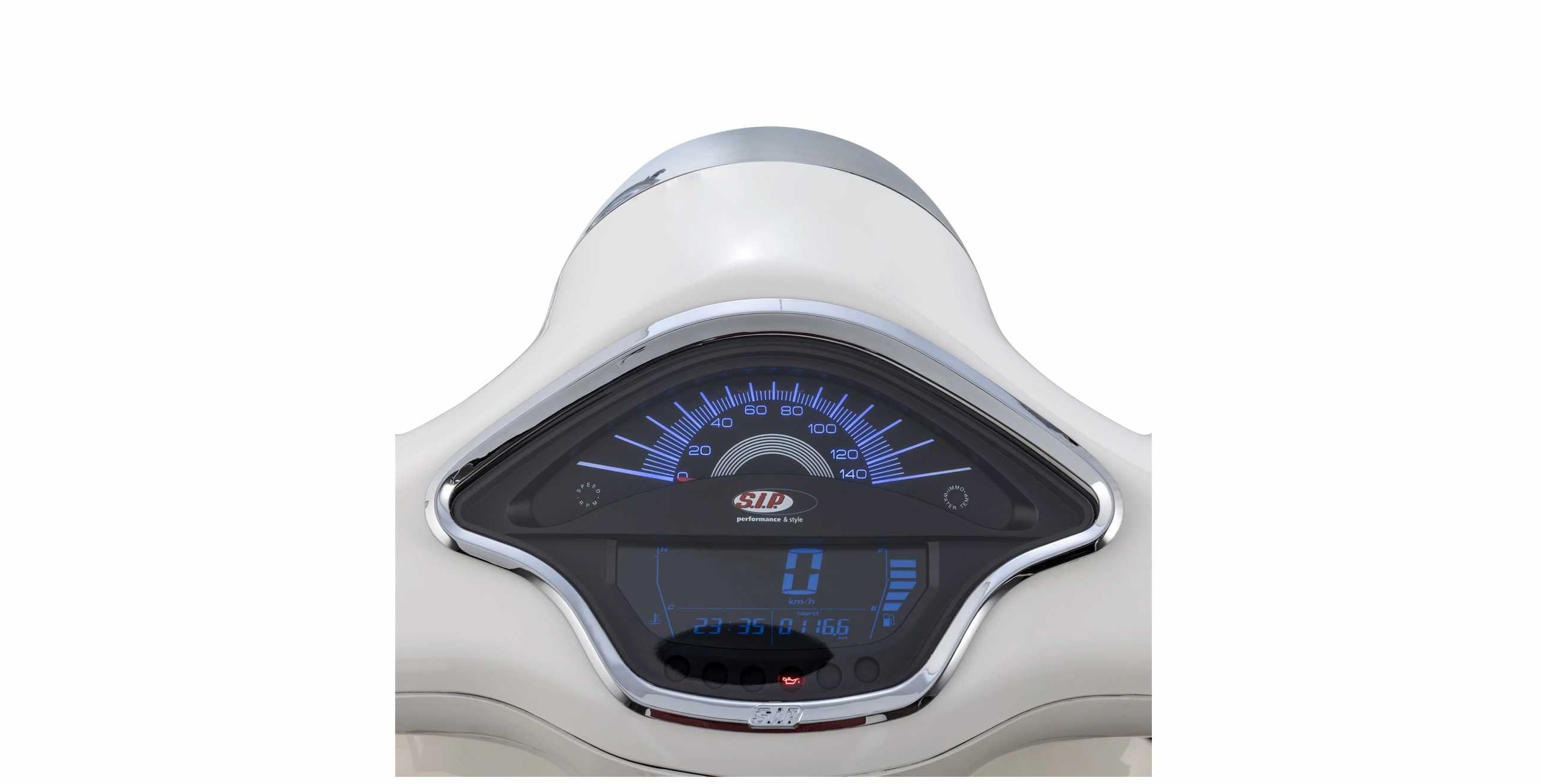 Deco Ring speedometer/handlebar SIP Chrome | Vespa Primavera