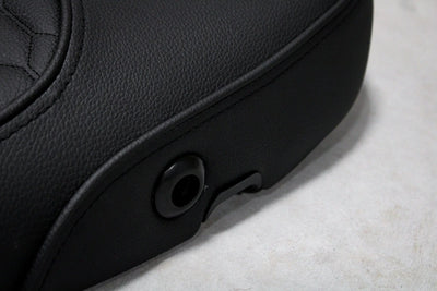 Custom Seat Deluxe black | Vespa Vespa S/LX/LXV/ ET2-4 50-150cc Falan Parts  Falan Parts