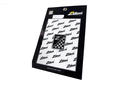 Emblem ZELIONI Square Horn Cover | Vespa PX125-200 MY/2011 f/ LX/LXV/S/Primavera/Sprint/GTS/GTS Super/GTV/GT 60/GT/GT L/946 50-300cc Zelioni  Falan Parts