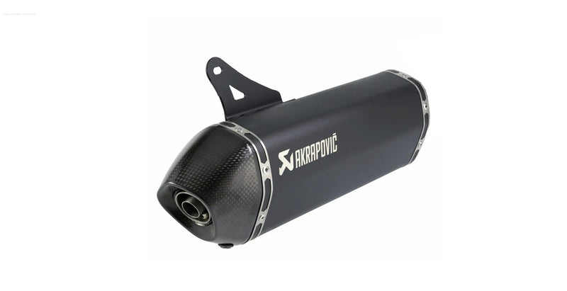 Exhaust AKRAPOVIC SLIP-ON Black Edition M-HR02702SS/11 | Vespa GTS/GTS Super/GTV/GT 60 125-300cc (-'16) Euro3 Akrapovic  Falan Parts