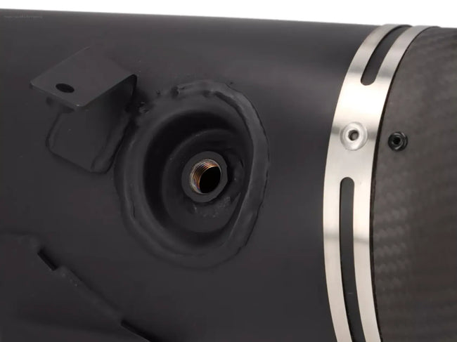 Exhaust System Carbon VESPA Dark Aluminium | Vespa GTS/GTV 310cc Piaggio  Falan Parts