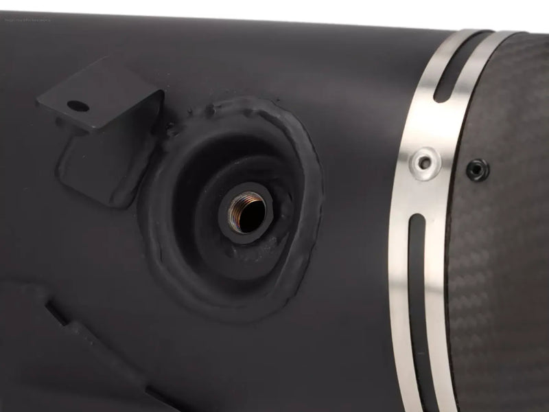 Exhaust System Carbon VESPA Dark Aluminium | Vespa GTS/GTV 310cc Piaggio  Falan Parts