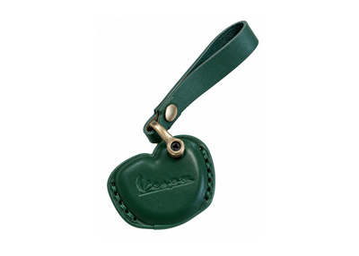 Leather Key Cover Dark Green | Vespa ET2/ET4/LX/LXV/S/Primavera/Sprint/GTS/GTS Super/GTV/GT 60/GT/GT L 50-300cc Falan Parts  Falan Parts