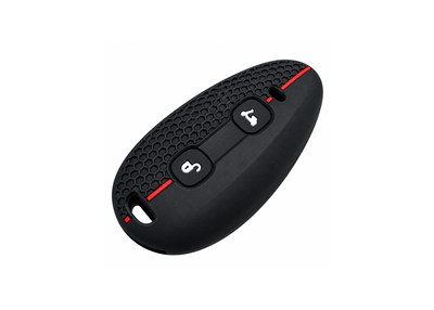 Key Cover Silicone Black / Red | Vespa GTS/GTV 125-310cc ('23-) FP Parts  Falan Parts