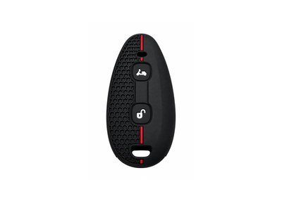 Key Cover Silicone Black / Red | Vespa GTS/GTV 125-310cc ('23-) FP Parts  Falan Parts