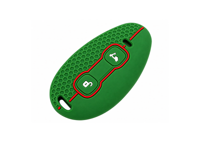 Key Cover Silicone Green / Red | Vespa GTS/GTV 125-310cc ('23-) FP Parts  Falan Parts