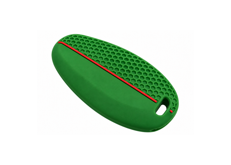 Key Cover Silicone Green / Red | Vespa GTS/GTV 125-310cc ('23-) FP Parts  Falan Parts