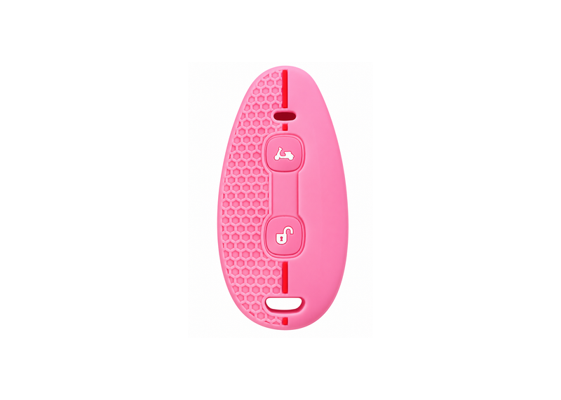 Key Cover Silicone Pink / Red | Vespa GTS/GTV 125-310cc ('23-) FP Parts  Falan Parts